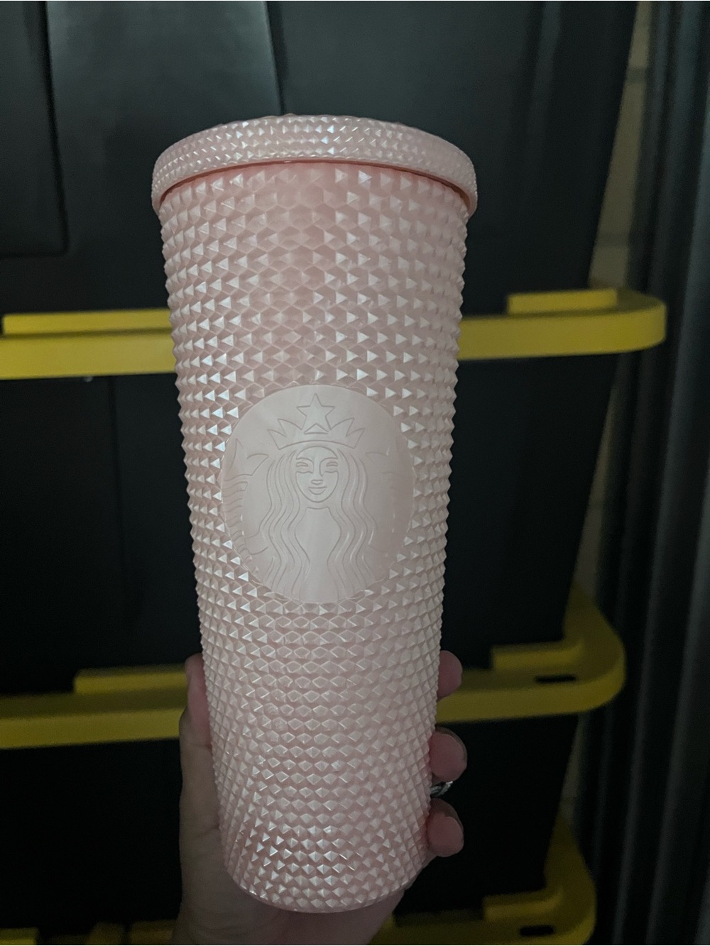 Starbucks Pale Pink Studded Tumbler